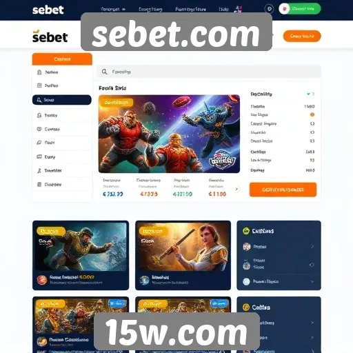 Análise da interface do usuário do sebet.com
